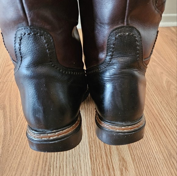 Anfibio Waterproof Leather Boho Plush Lined Fall Winter Boots Multicolor Sz 37. - Picture 9 of 11